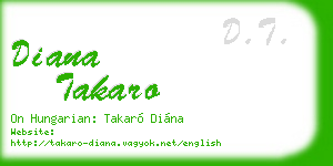 diana takaro business card